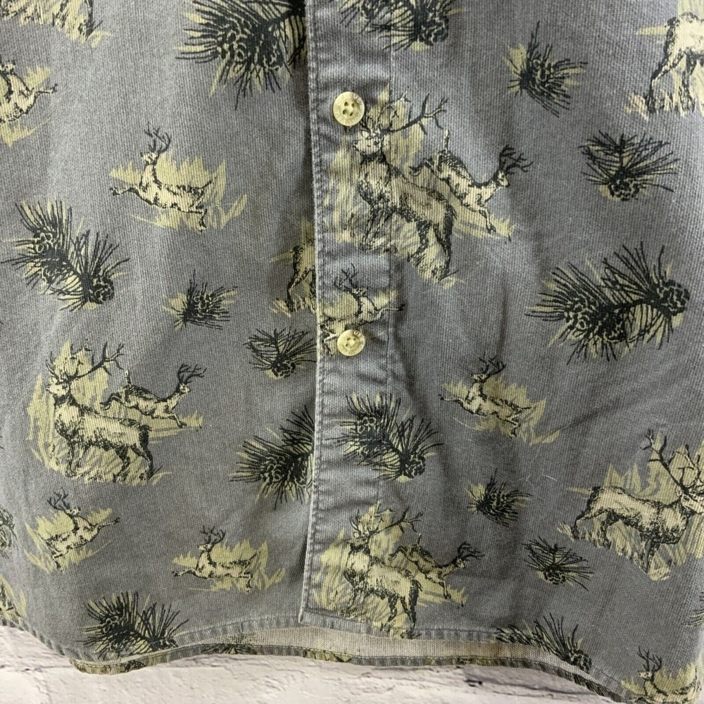 Vintage Columbia Sportswear Shirt Button Down Mens Sz XL Stag Buck Hunting Print - Picture 5 of 12